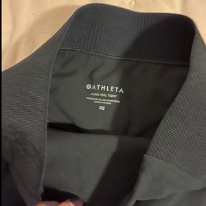 athleta mesh leggings full length very stretchy comfy material!